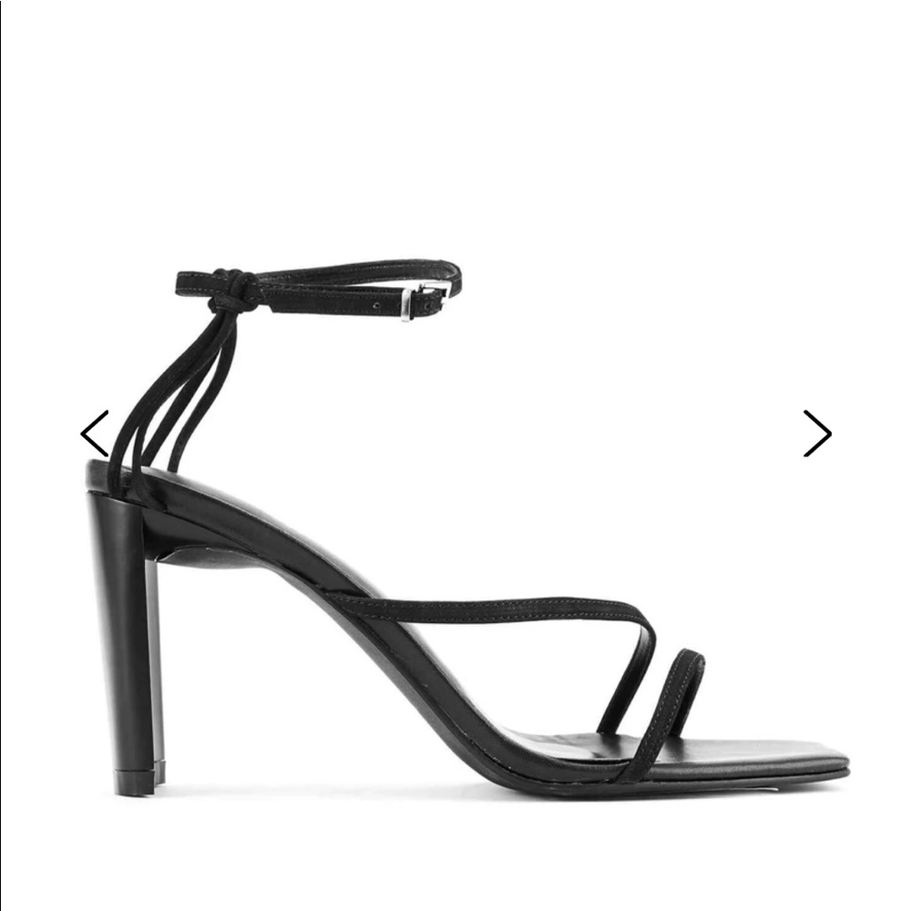 Naked Vice The Cyrus Heel in Black size 8